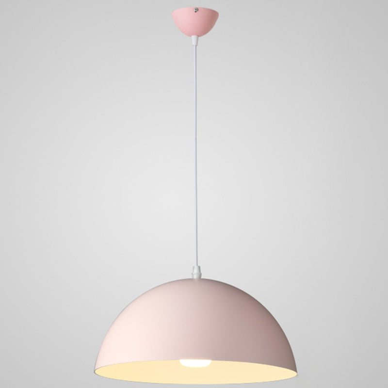 Cudo a costola in metallo Light Appeding Light 1 Light Nordic Minimalist Hanging Lampada per il ristorante