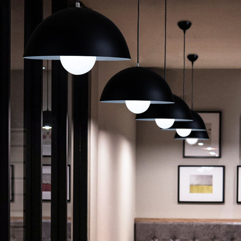 Dome ristorante Dropserve Modern Style Metal 1 Luce Afferma del soffitto Luce