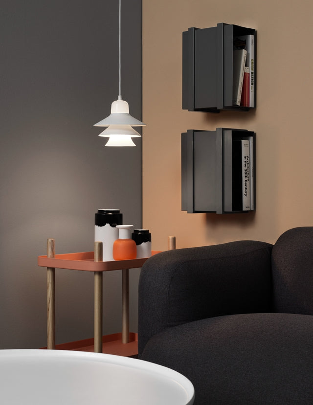 1 Tiers concentriques en couches légères lampe à pension nordique lampe en métal de style nordique pour chambre à coucher