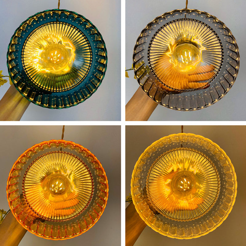 LAMPAGNO DI LUCE LAMPAGGIO LIMINA RETRO 1 LAMPAGGIO PRISMATICO PENDANTE PENDANTE PER LA SOGGIO