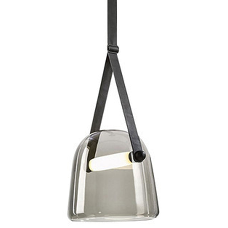 Noordse moderne 1 lichte hangende lamp bell glazen hangluchting voor woonkamer