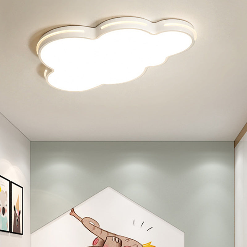 Plafonniers Cloud Flush 1 luminaire métallique nordique encastré
