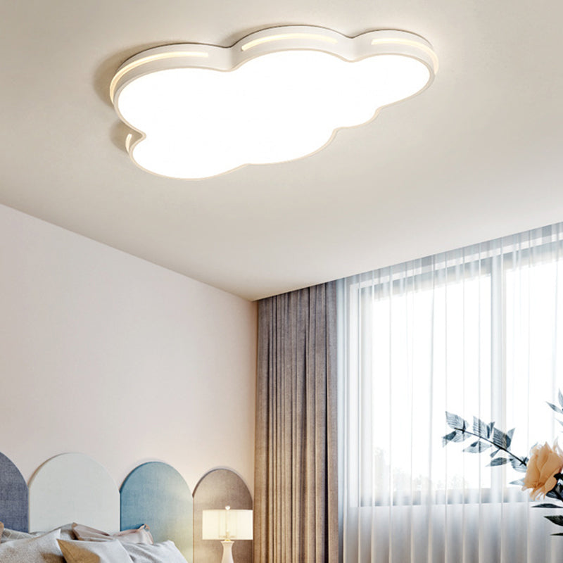 Plafonniers Cloud Flush 1 luminaire métallique nordique encastré