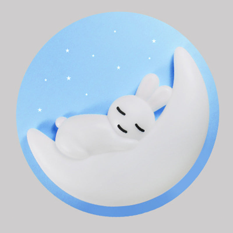 Plafonnier encastré à 1 lumière, luminaire de plafond en plastique de dessin animé