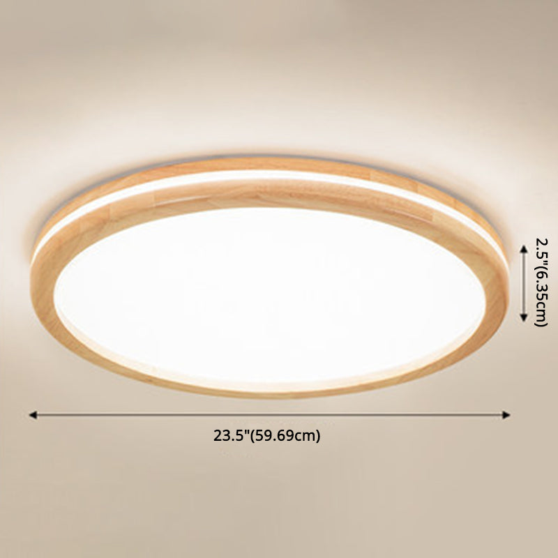 Geïntegreerde LED semi-inbouwverlichtingsarmaturen Ultra-moderne acryl plafondgemonteerde kroonluchter voor slaapkamer