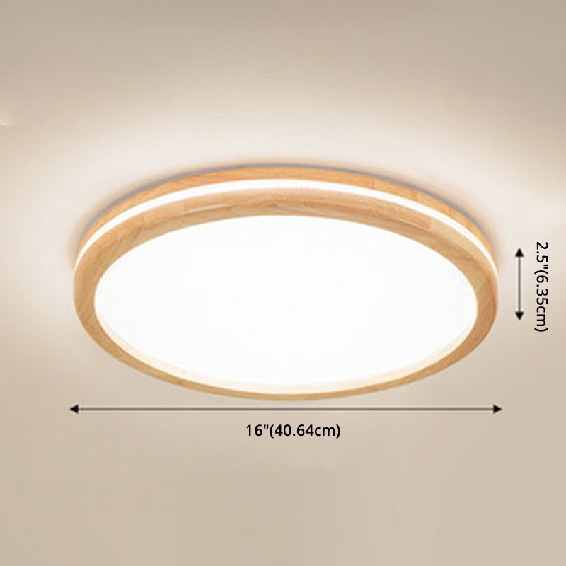 Geïntegreerde LED semi-inbouwverlichtingsarmaturen Ultra-moderne acryl plafondgemonteerde kroonluchter voor slaapkamer