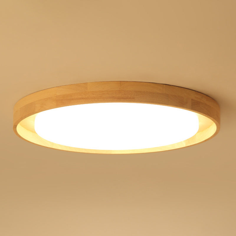 Circle semi-inbouwlamp Ultra-eigentijds acryl plafondlamp voor slaapkamer