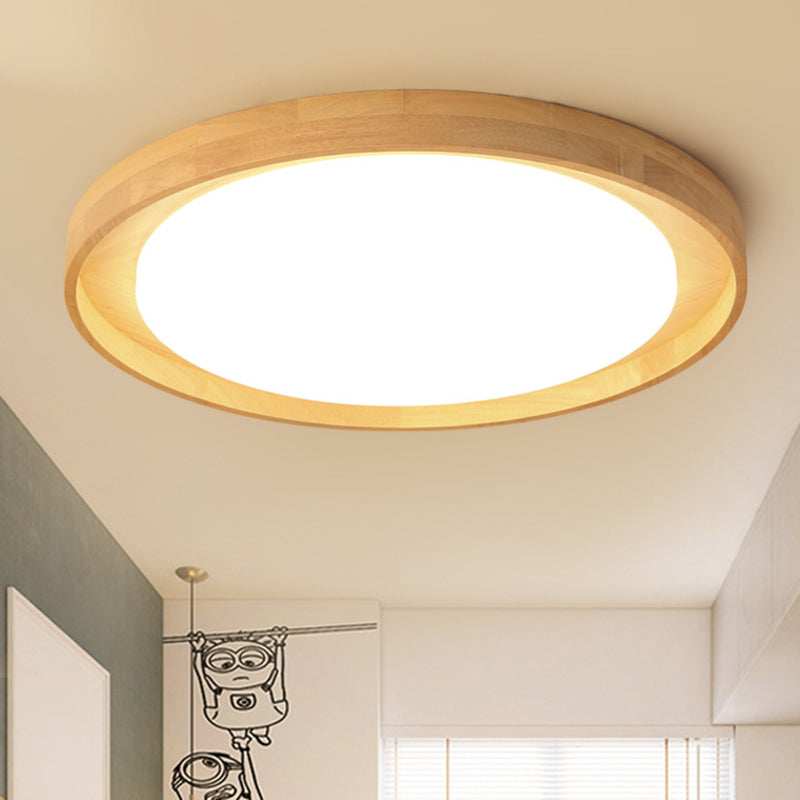 Circle semi-inbouwlamp Ultra-eigentijds acryl plafondlamp voor slaapkamer
