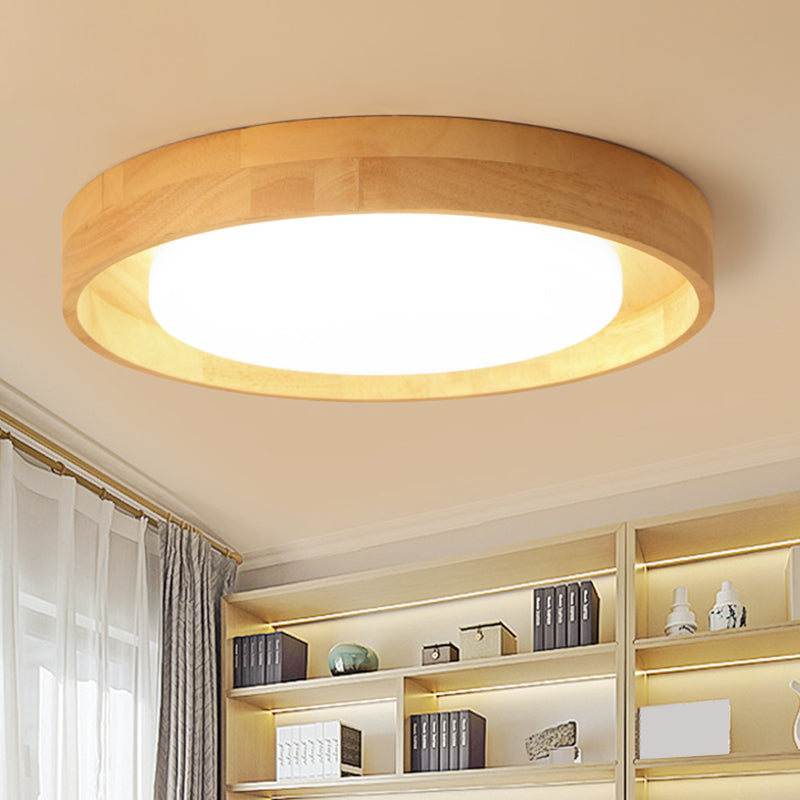 Circle semi-inbouwlamp Ultra-eigentijds acryl plafondlamp voor slaapkamer