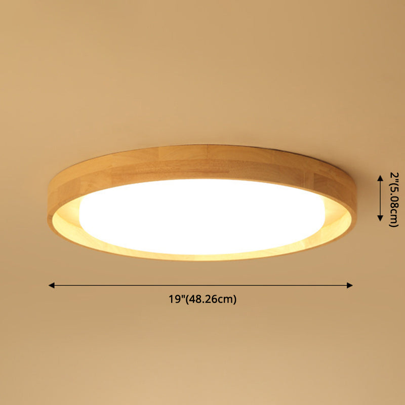 Circle semi-inbouwlamp Ultra-eigentijds acryl plafondlamp voor slaapkamer