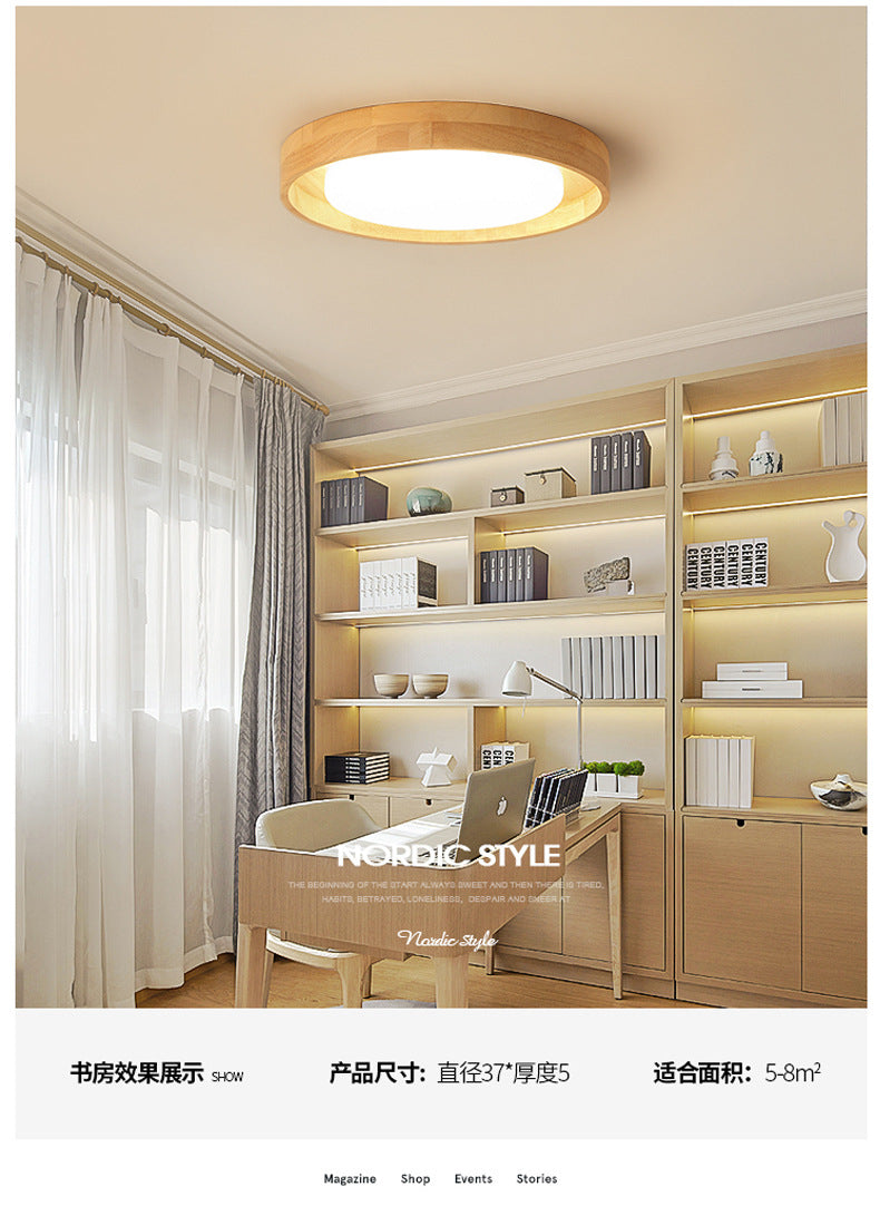 Circle semi-inbouwlamp Ultra-eigentijds acryl plafondlamp voor slaapkamer