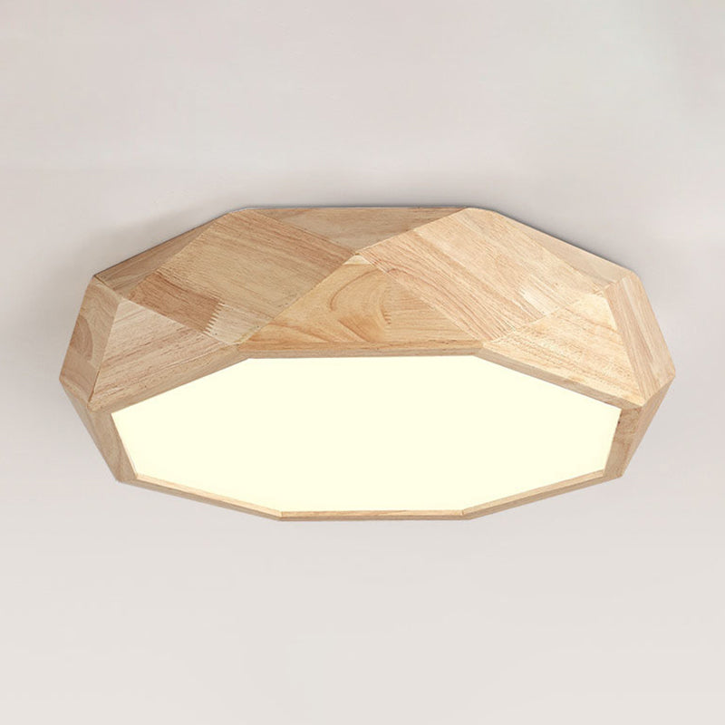Diamond Flush Mount Ceiling Light Contemporary Acrylic Ceiling Mount Chandelier for Bedroom