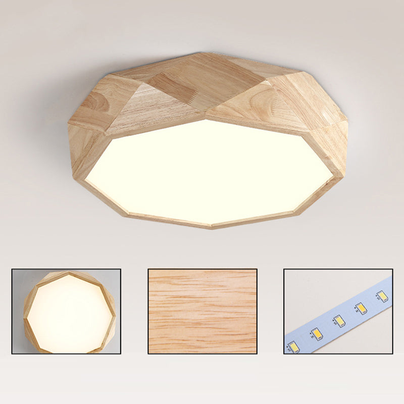 Diamant Flush Mount Ceiling Light Contemporary Acrylic Ceiling Mount Chandelier for Bedroom