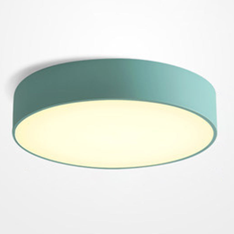 Ronde inbouwverlichting 1-lichts aluminium minimalistische inbouwplafondverlichtingsarmaturen