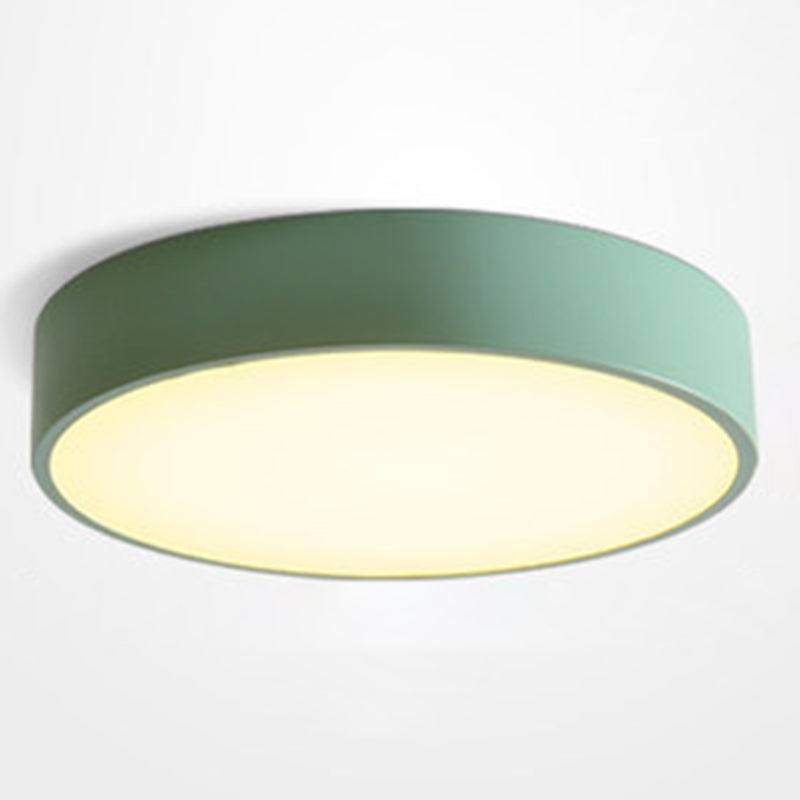 Ronde inbouwverlichting 1-lichts aluminium minimalistische inbouwplafondverlichtingsarmaturen