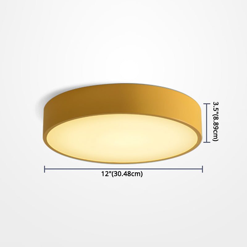 Ronde inbouwverlichting 1-lichts aluminium minimalistische inbouwplafondverlichtingsarmaturen