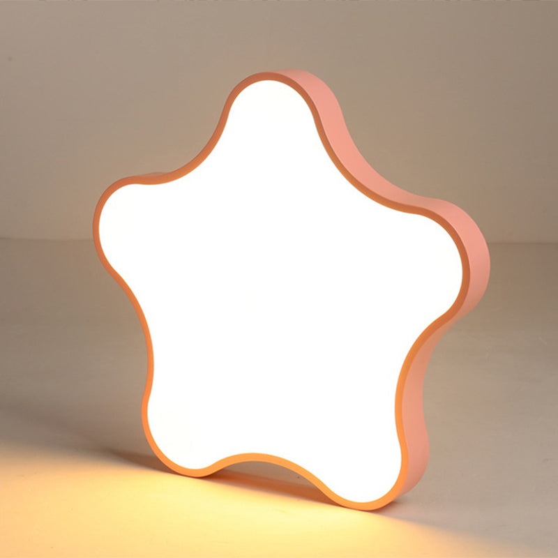 Star Flush Mount Light Fixtures 1 Light Metal Contemporary Ceiling Lights Flush Mount