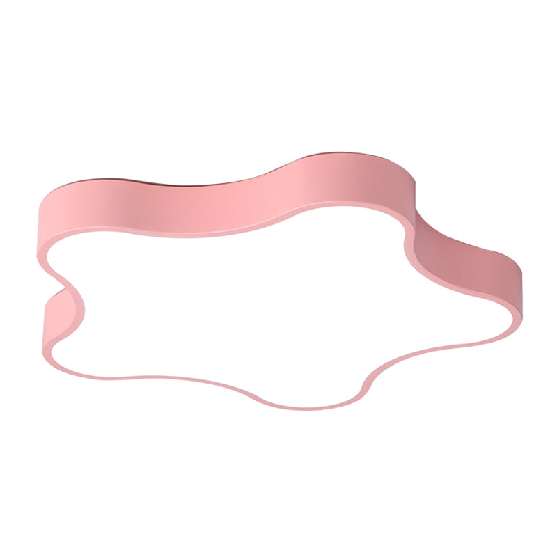 Star Flush Mount Light Fixtures 1 Light Metal Contemporary Ceiling Lights Flush Mount