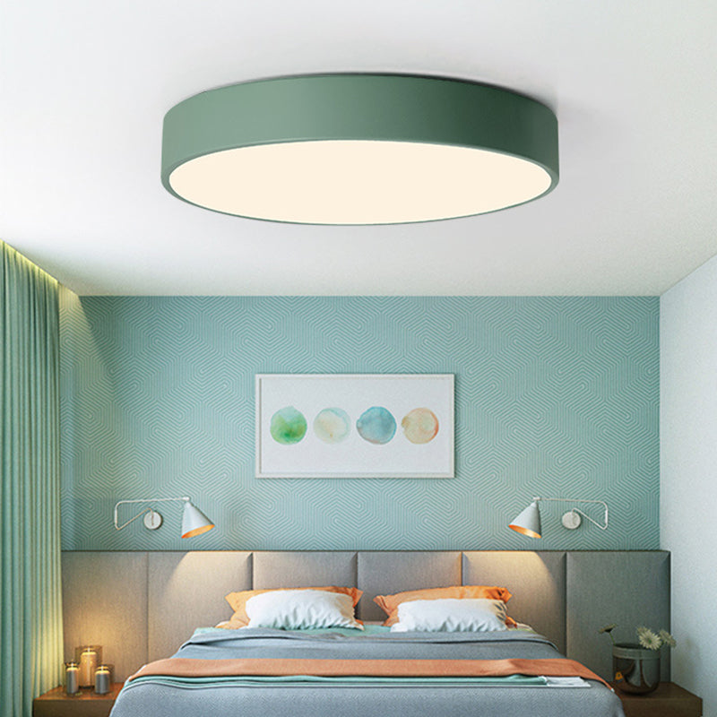 Schijfinbouw plafondlamp Minimalisme Acryl plafondmontage lichtarmatuur voor slaapkamer