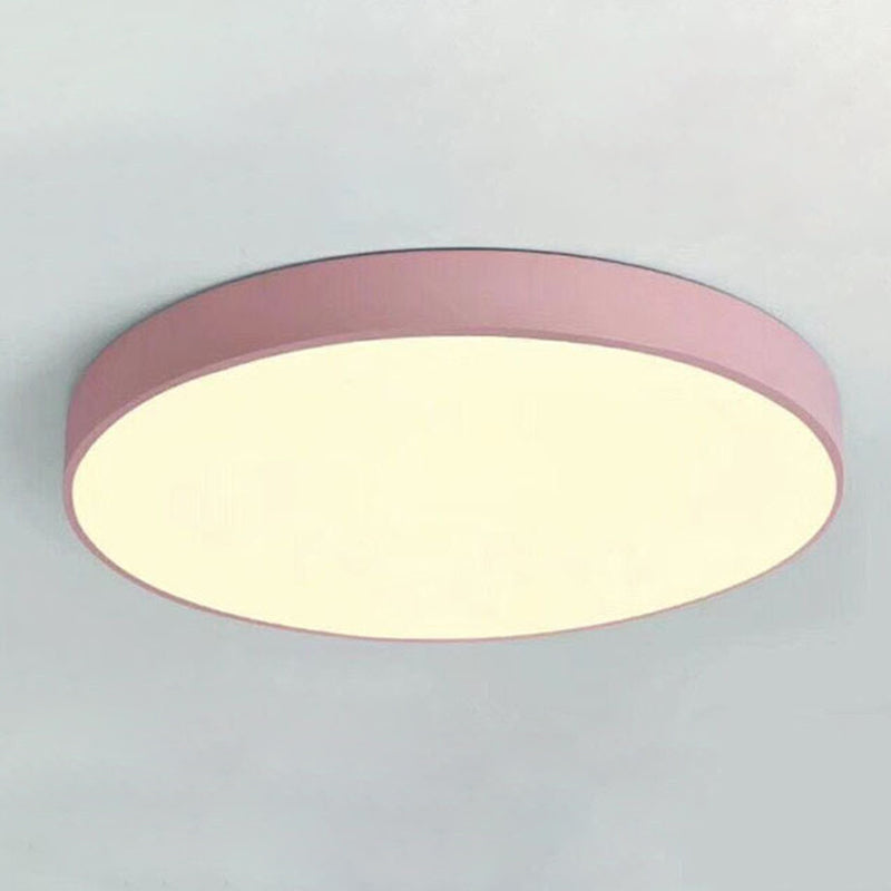 Integrated LED Flush Mount Ceiling Light Fixtures Minimalist Acrylic Ceiling Mount Chandelier for Bedroom