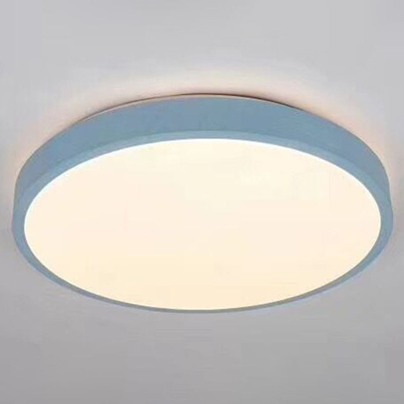 Integrated LED Flush Mount Ceiling Light Fixtures Minimalist Acrylic Ceiling Mount Chandelier for Bedroom