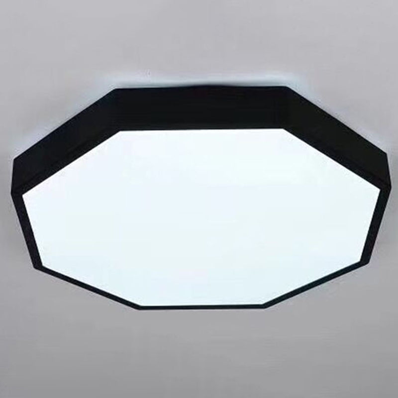 Integrated LED Flush Mount Ceiling Light Fixtures Minimalist Acrylic Ceiling Mount Chandelier for Bedroom