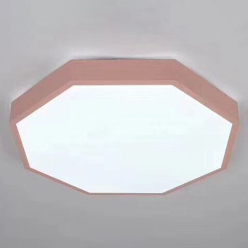 Integrated LED Flush Mount Ceiling Light Fixtures Minimalist Acrylic Ceiling Mount Chandelier for Bedroom