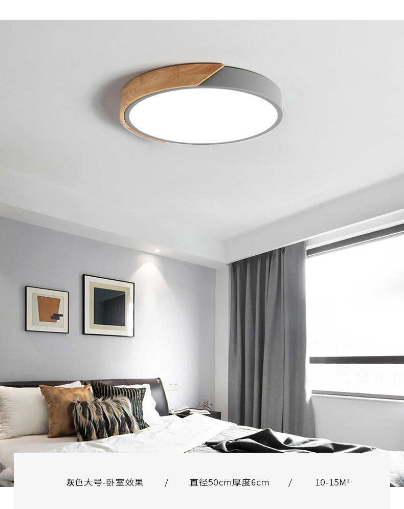 Round Flush Mount Light Fixtures Contemporary Acrylic Ceiling Light Fixtures for Bedroom