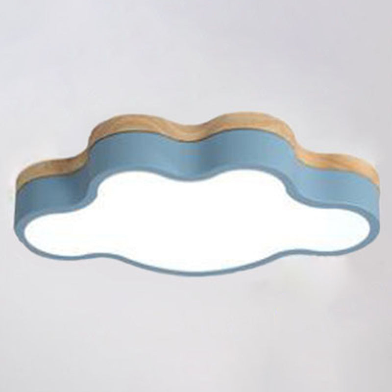 Cloud Flush Mount Lights Modernist Acrylic Ceiling Mount Light Fixture for Bedroom