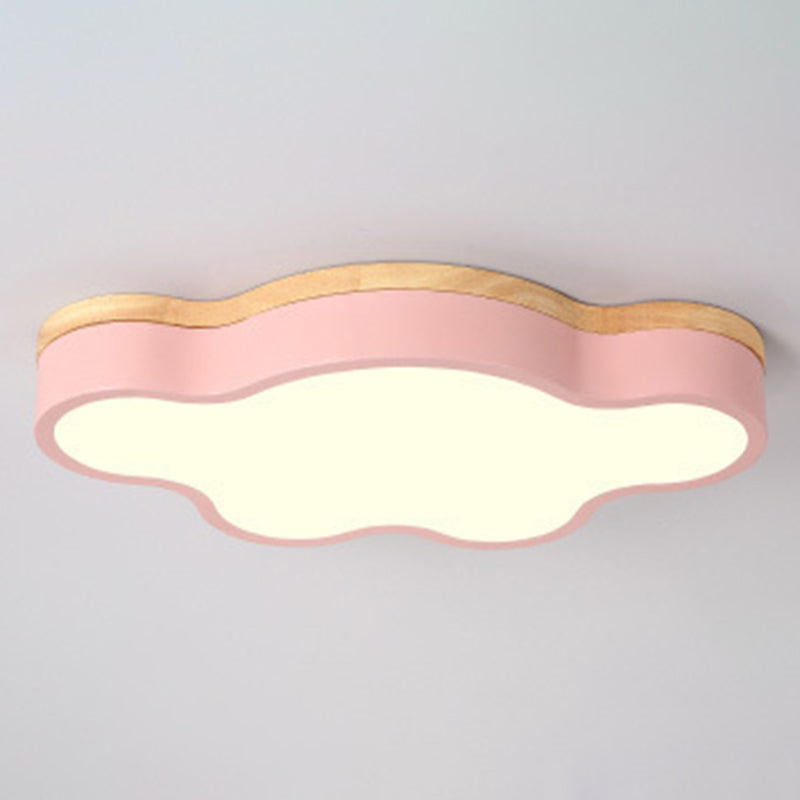 Cloud Flush Mount Lights Modernist Acrylic Ceiling Mount Light Fixture for Bedroom