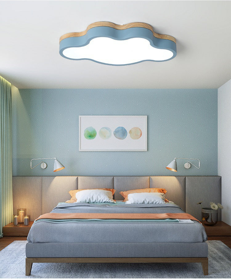 Cloud Flush Mount Lights Modernist Acrylic Ceiling Mount Light Fixture for Bedroom