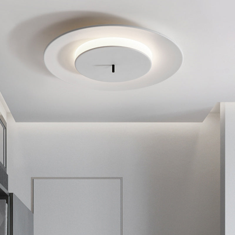 Cirkel Flush Light Fixtures Nordic Acrylic Ceiling Light Fixture voor Slaapkamer