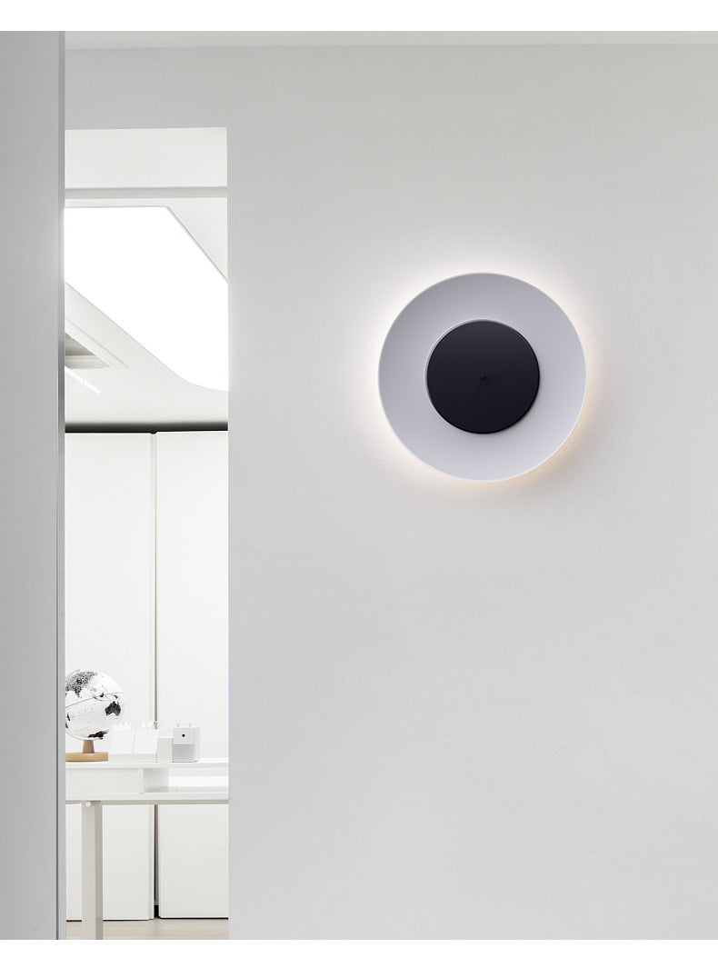 Circle Flush Light Fixtures Nordic Acrylic Ceiling Light Fixture for Bedroom