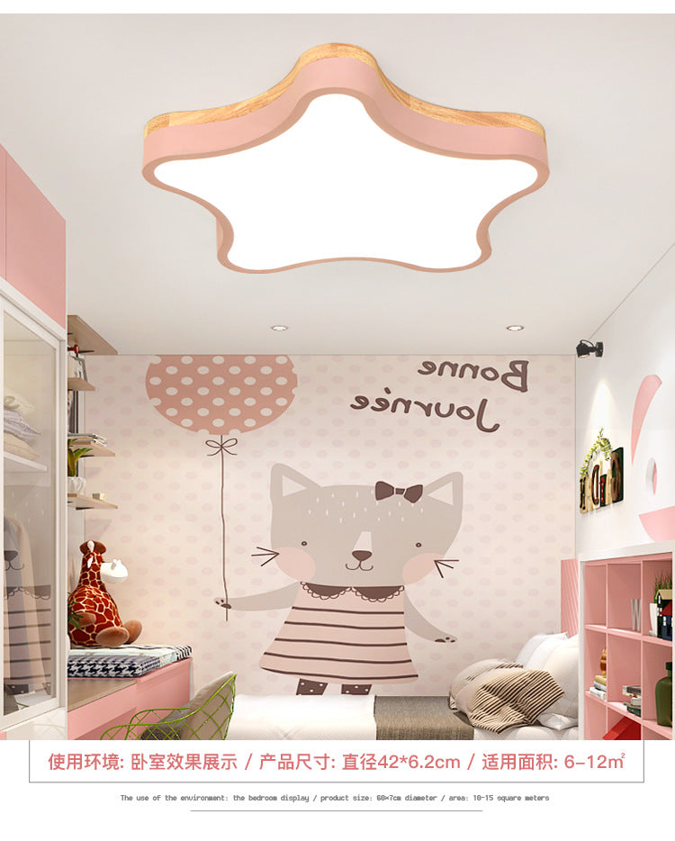 Star Shape SFlush Mount Ceiling Light Fixture Ultra-Contemporary Acrylic Ceiling Light Fixtures