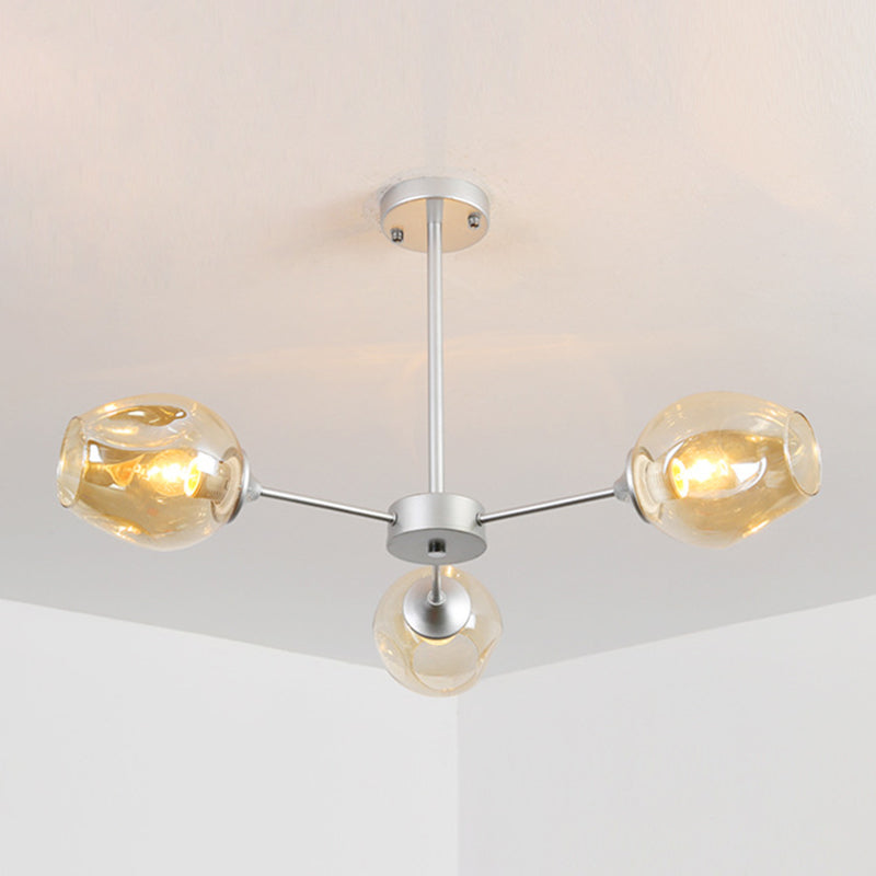 Whisky Glass Shape Branch Sospeded Light Contemporary Simplicity Hanging Lamp per soggiorno