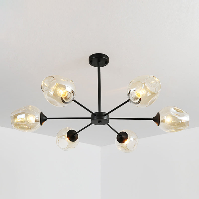 Whisky Glass Shape Branch Sospeded Light Contemporary Simplicity Hanging Lamp per soggiorno