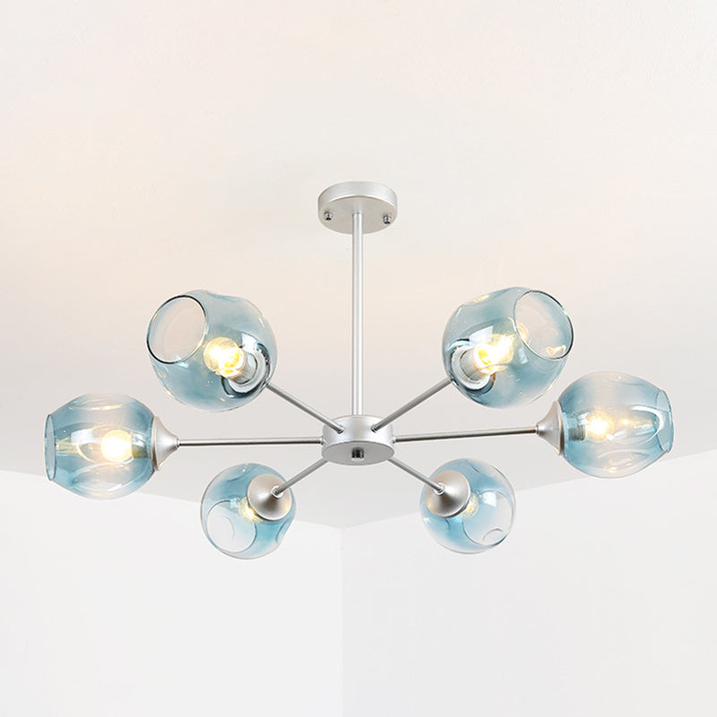 Whisky Glass Shape Branch Sospeded Light Contemporary Simplicity Hanging Lamp per soggiorno