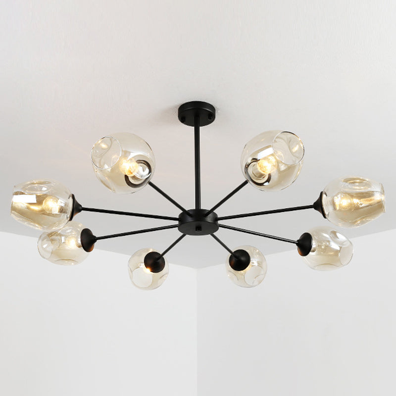 Whisky Glass Shape Branch Sospeded Light Contemporary Simplicity Hanging Lamp per soggiorno