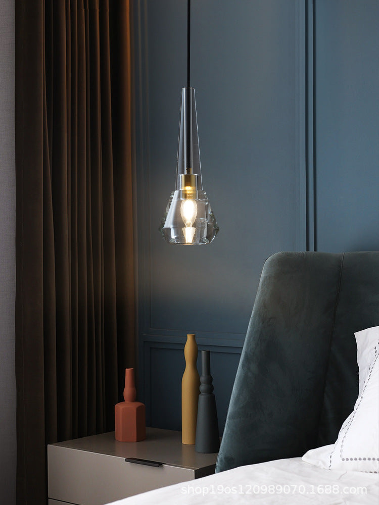 Finitura in ottone Mini Crystal Crystal Light Modern Style Modern Style Light per soggiorno bar Caffetteria bar