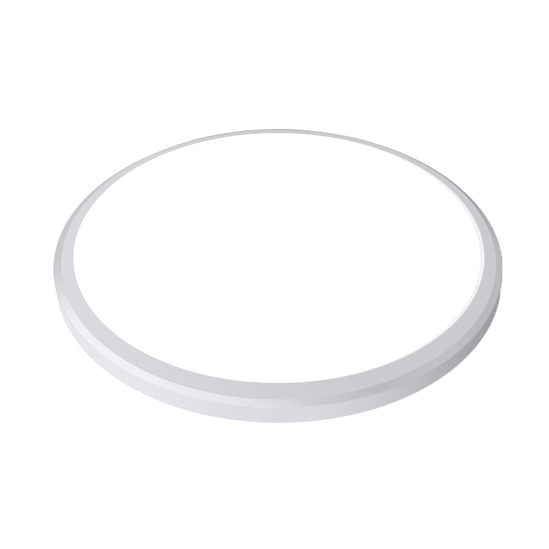 Luz de techo ultrafina blanca Luz de montaje empotrada redonda LED acrílica simple para cocina