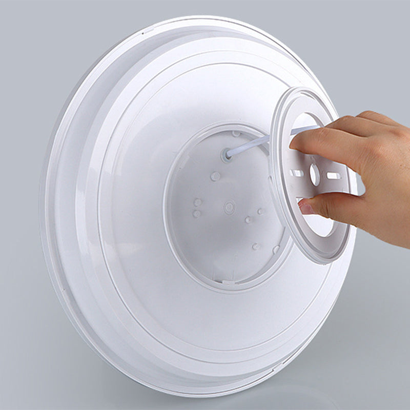 Luz de techo ultrafina blanca Luz de montaje empotrada redonda LED acrílica simple para cocina