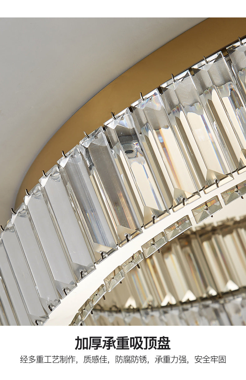 Lámpara De Techo De Anillo De Acabado De Latón Simplicidad De Iluminación De Montaje A Ras De Luz De