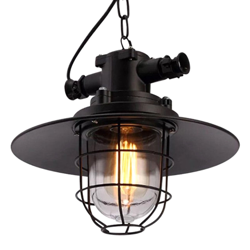 Metal Black Black Black Affermazione Light Gage Shade Industrial Spender Segret for Restaurant