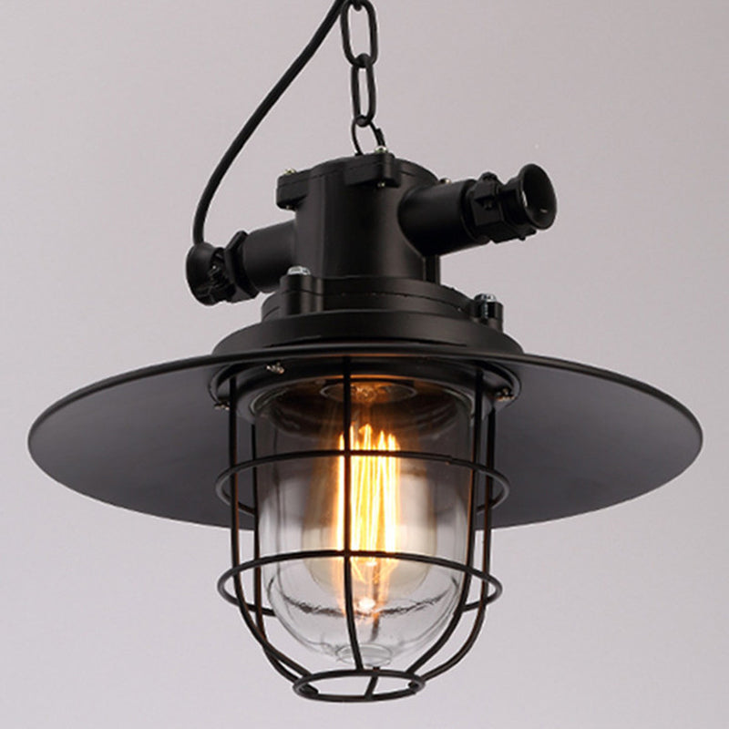 Metal Black Black Black Affermazione Light Gage Shade Industrial Spender Segret for Restaurant