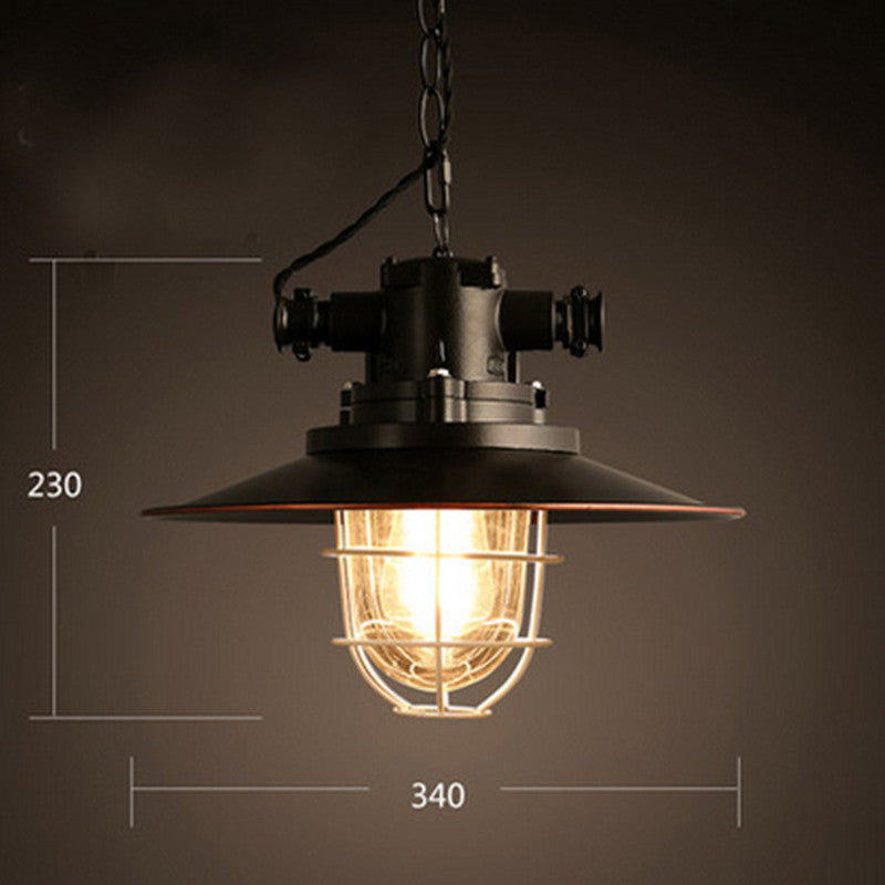 Metal Black Black Black Affermazione Light Gage Shade Industrial Spender Segret for Restaurant