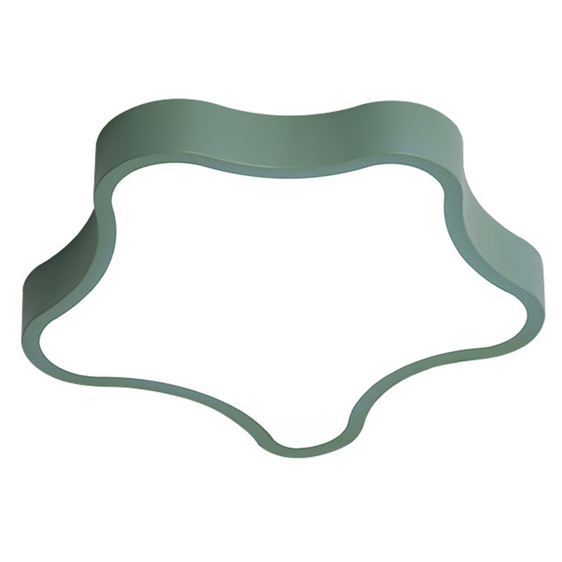 Apparecchio di illuminazione a soffitto da incasso per camera da letto a LED in acrilico minimalista con luce da incasso a forma di stella