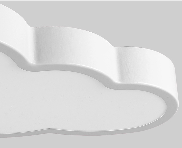 Luz de techo empotrada moderna LED de acrílico con luz de techo empotrada para dormitorio en la nube
