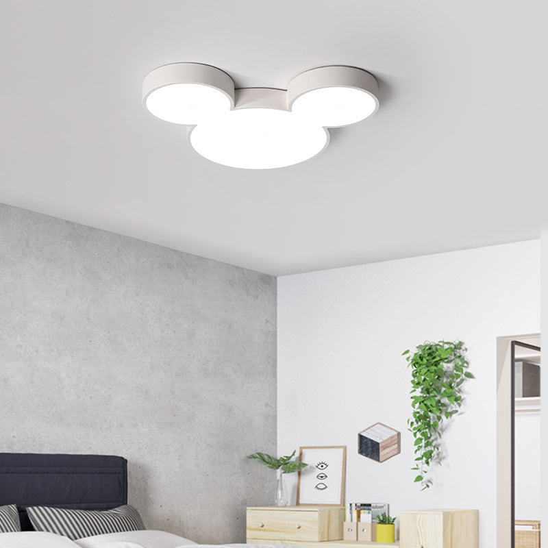 Cartoon Close To Ceiling Lighting Fixture Modern Acrylic LED Flush Mounted Ceiling Light