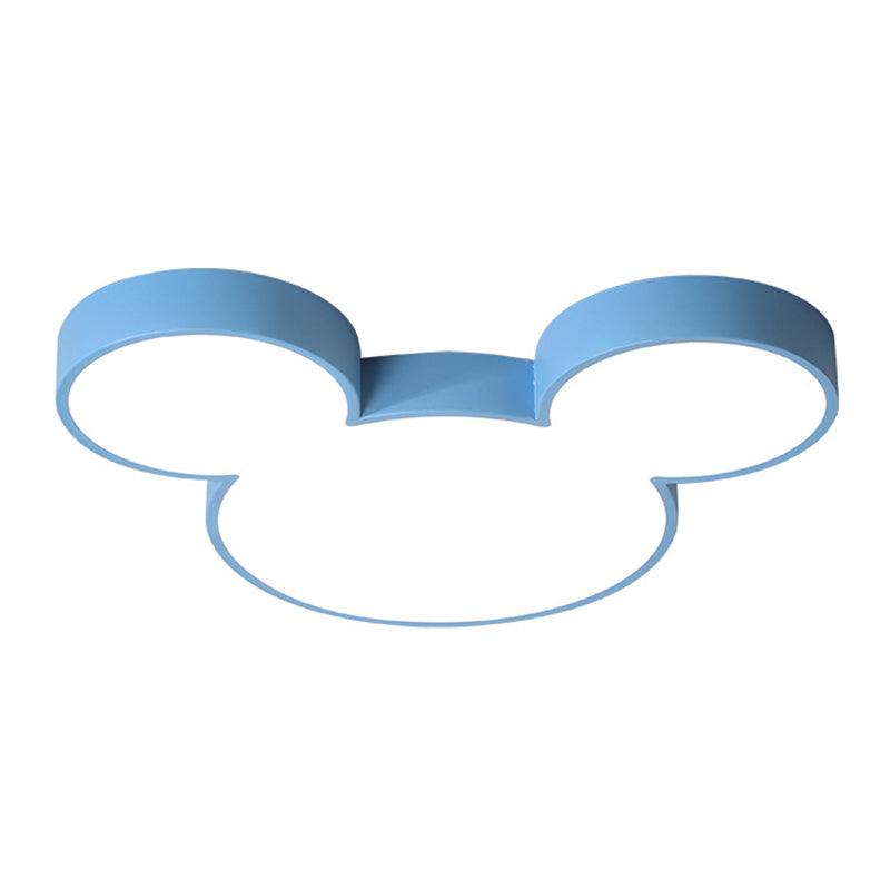 Cartoon Close To Ceiling Lighting Fixture Modern Acrylic LED Flush Mounted Ceiling Light