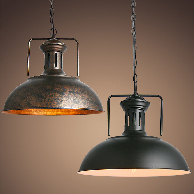Industrial Style Swivel Joint Pendant Lighting Fixture Metal Hanging Ceiling Light